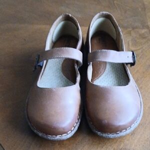 Born Tan Mary Jane Loafers